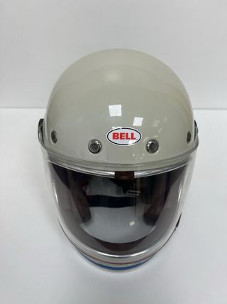 Casco Bell Bullitt Vintage Blanco Talla S