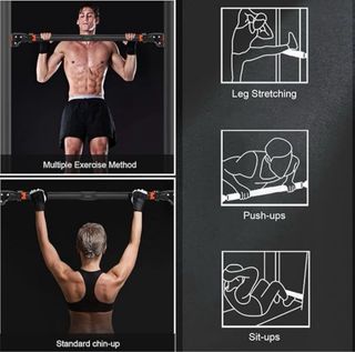 Barra de dominadas ajustable