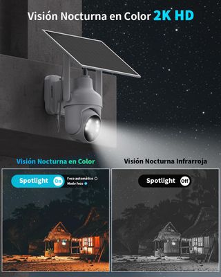 Cámara Solar 4G LTE Exterior