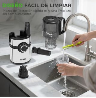 Extractor de zumos y verduras YASHE