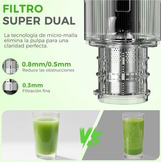 Extractor de zumos y verduras YASHE