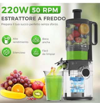 Extractor de zumos y verduras YASHE