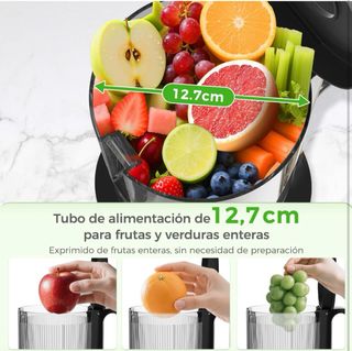 Extractor de zumos y verduras YASHE