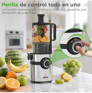 Extractor de zumos y verduras YASHE