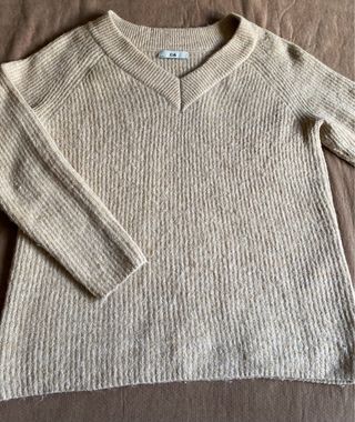 Jersey C&A beige 5% lana