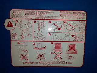 Mesa de Ping Pong Azul plegable y con palas