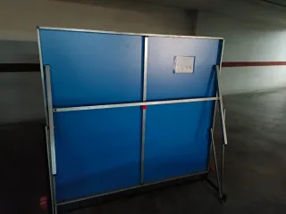 Mesa de Ping Pong Azul plegable y con palas