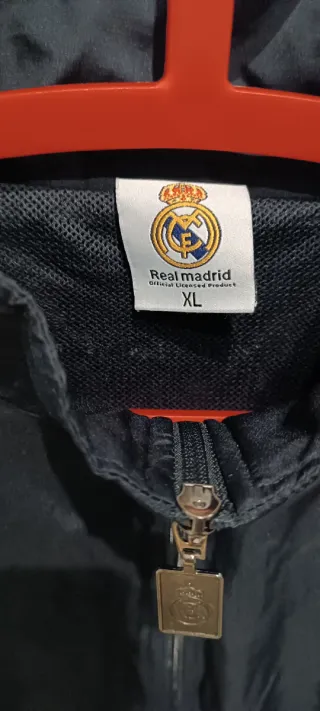 Chaqueta Real Madrid Azul y Blanca