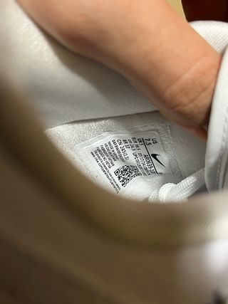 Nike Air Force 1 Plata y Blanco con Estrellas