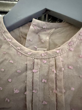Blusa niña Laormiga plumetti T. 18m