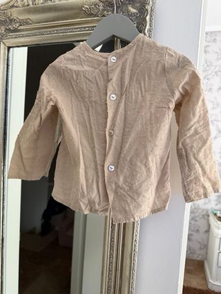 Blusa niña Laormiga plumetti T. 18m