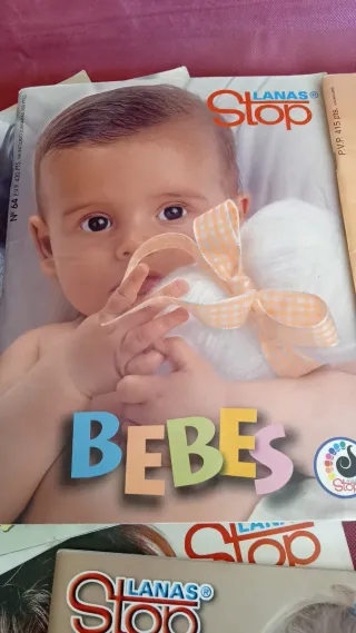12 REVISTAS PATRONES BEBE VINTAGE
