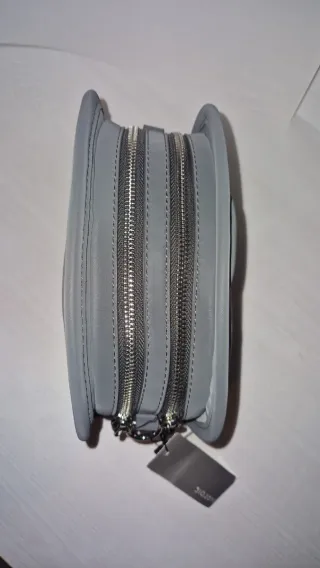 Bolso bandolera Parfois Gris Acolchado