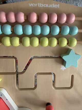 Juguete madera Montessori Vertbaudet nuevo