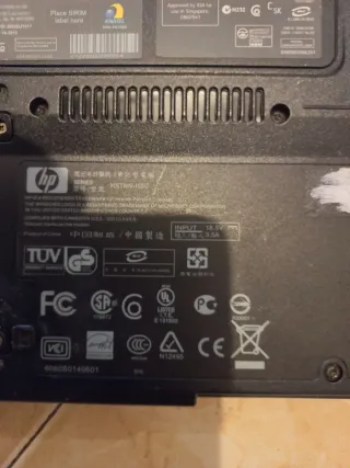 Ordenador portátil HP