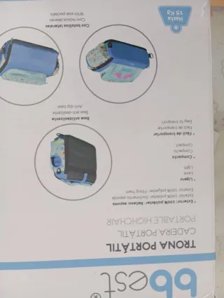 Trona de viaje para niños bbest