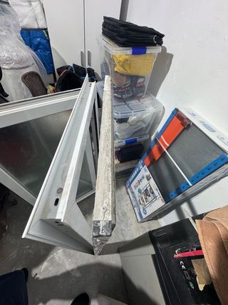 Ventana baño con premarco 60x110cm