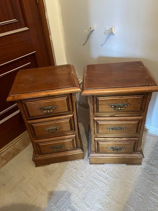 Cómoda, Sinfonier, Mesitas y Espejo Madera