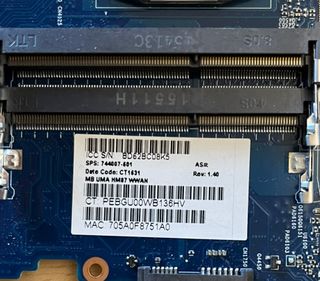 Placa Base HP ProBook 640 G1 UMA