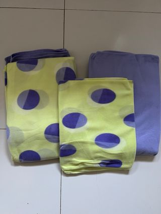 Juego Sábanas Térmicas Cama 150cm 3 piezas.