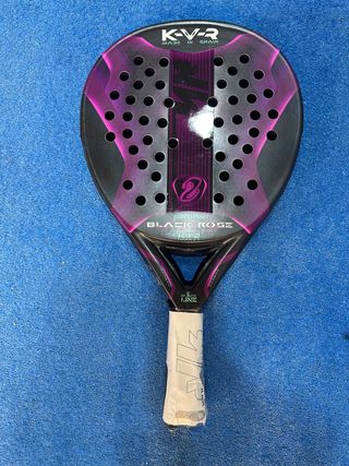 Pala de pádel K-V-R Black Rose woman