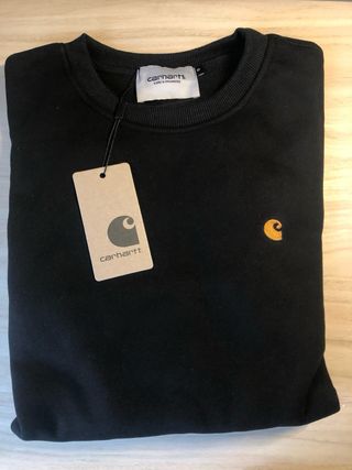 Sudadera Carhartt Negra Talla S