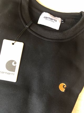 Sudadera Carhartt Negra Talla S