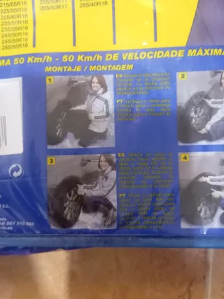 Cadenas Nieve Goodyear Talla M Textiles