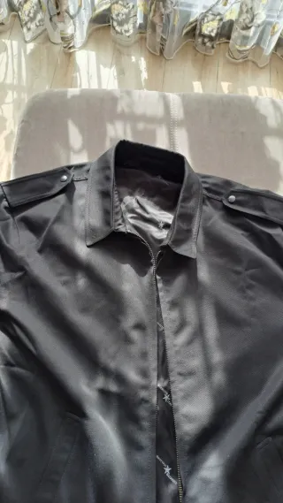 Giacca militare nera taglia XXL