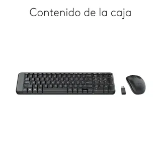 Teclado y Ratón Inalámbrico Logitech MK220