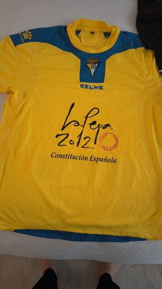 Camiseta Fútbol Cadiz Kelme 2009-2010