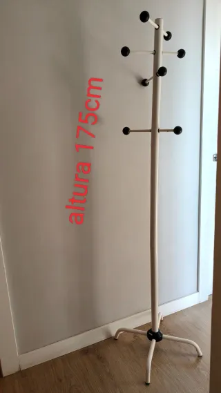 Perchero Metal Blanco