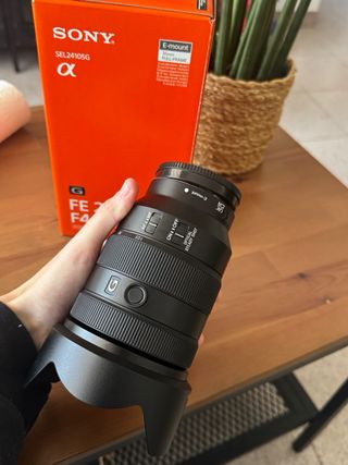 Sony FE 24-105mm F4 G OSS Objetivo