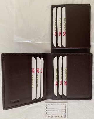 Cartera billetero hombre. Ubrique. Yancci