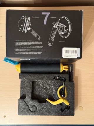 TELESIN Dome Port per GoPro nuovo mai usato