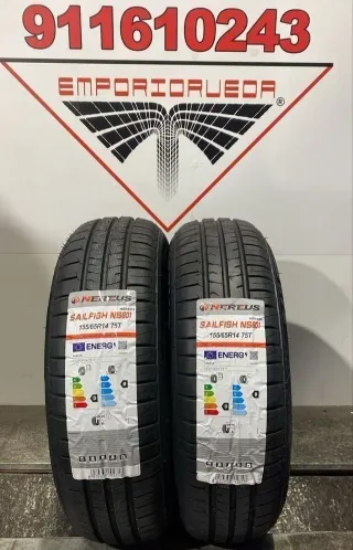 155 65 14 T NEREUS RUEDA NUEVA YA MONTADA