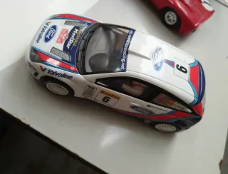 Lote 3 Coches Slot Ferrari, Subaru, Ford