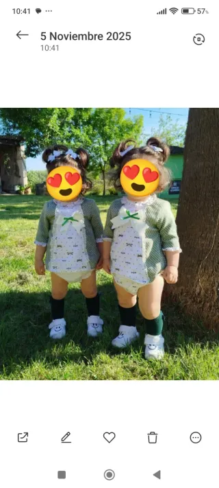 Lote de vestidos para bebé