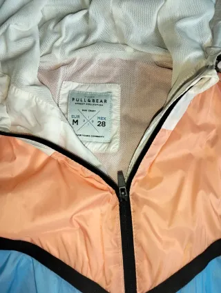 Cortavientos Pull&Bear multicolor talla M