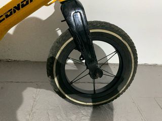 Bici sin pedales CONOR amarilla