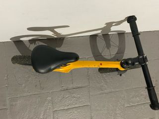 Bici sin pedales CONOR amarilla