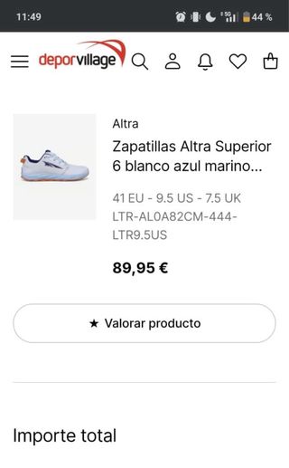 Altra Superior 6 Barefoot Zapatillas