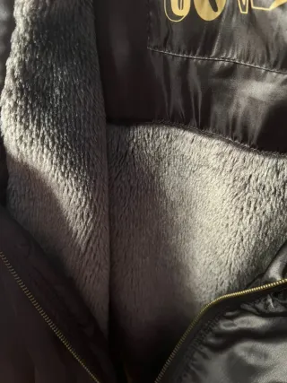 Chaqueta Converse Negra Bomber