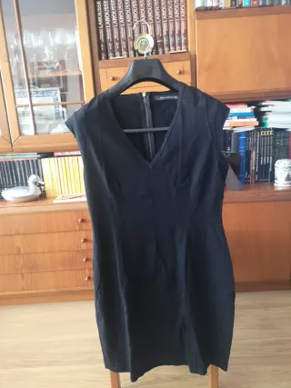 Vestido negro invierno