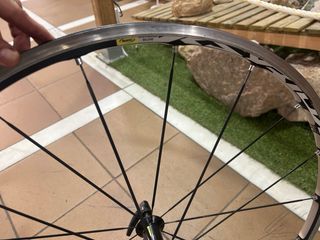 Rueda carretera Mavic Ksyrium Negra