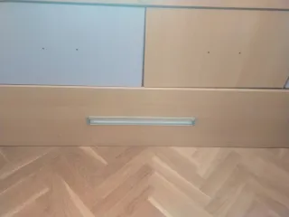 Cama nido de 90, cajones y cama + estantería +cubo