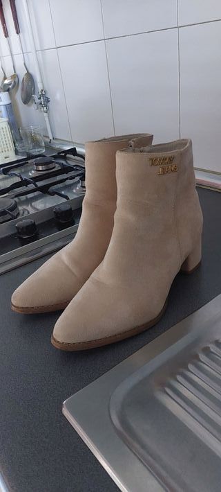 Botines Tommy Jeans Beige Talla 40