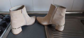 Botines Tommy Jeans Beige Talla 40