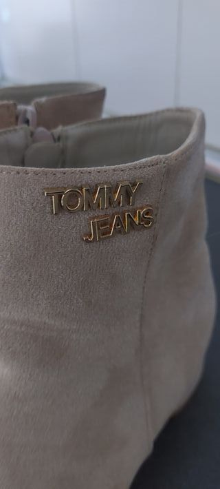 Botines Tommy Jeans Beige Talla 40