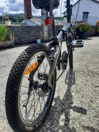 Bicicleta Plegable Negra